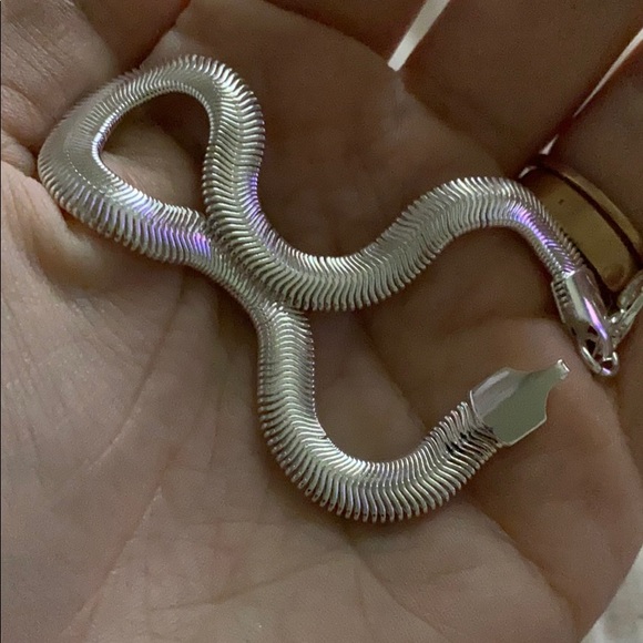 New Stamped 925 silver Bracelet Necklace set - Picture 3 of 3